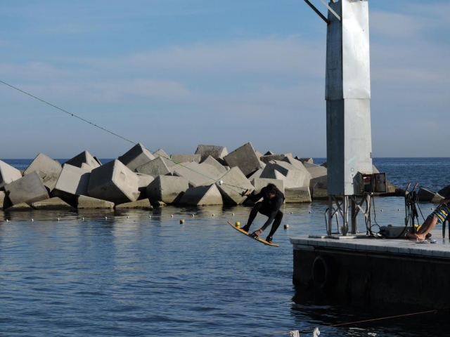 Salto tabla de wake